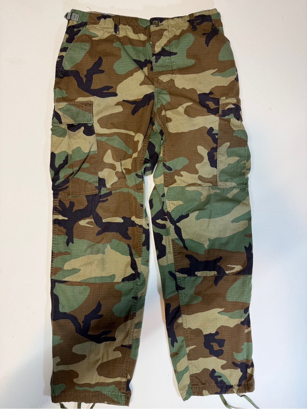 Men's Cargo Pants in Woodland Camo - Durable Tactical Style